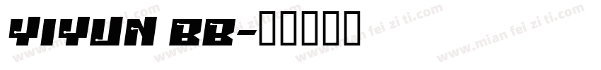 YIYUN BB字体转换